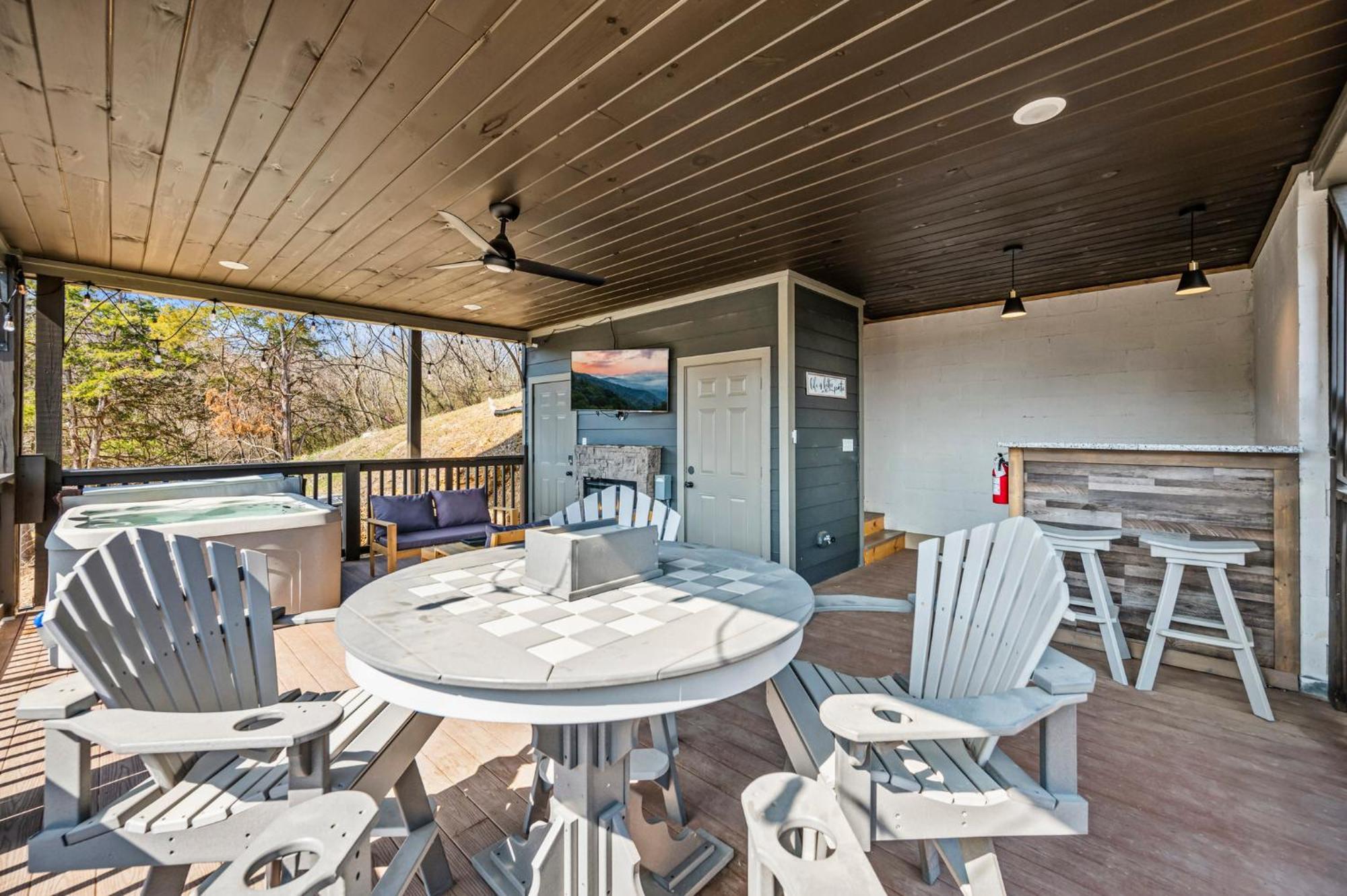 Smokies Treehouse Villa Sevierville Exteriör bild