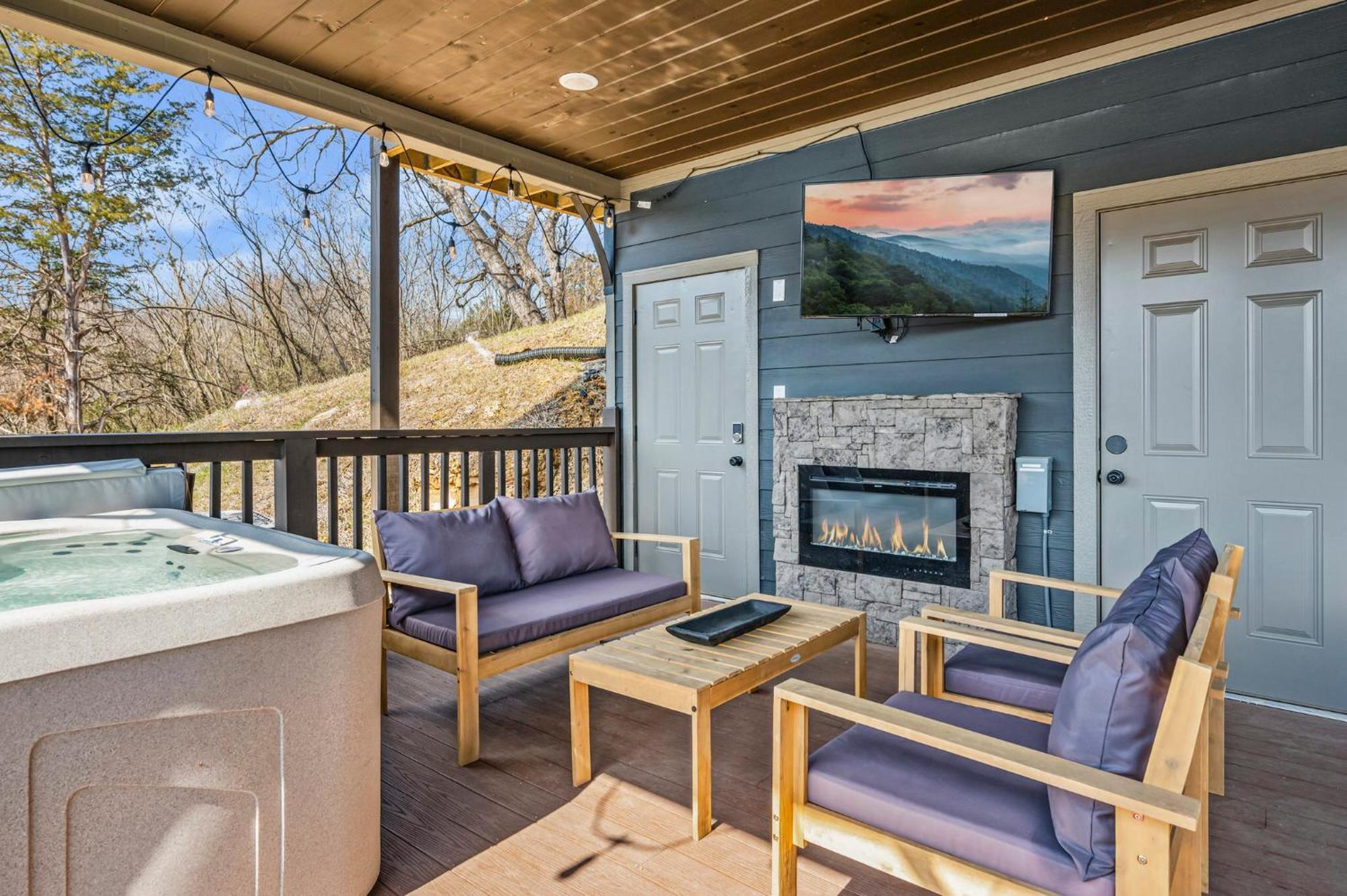 Smokies Treehouse Villa Sevierville Exteriör bild